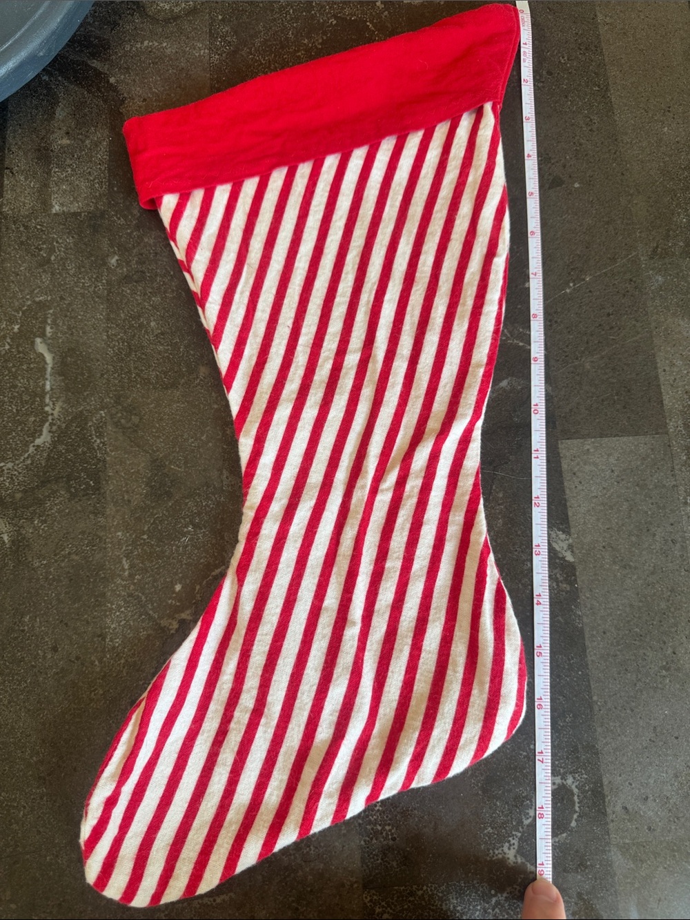 Vintage Handmade Christmas Stocking